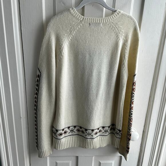 ASOS Geometric Hand Knit Wool Blend Sweater - Picture 7 of 9